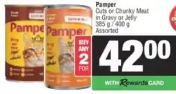 Spar Pamper Cuts or Chunky Meat in Gravy or Jelly Assorted offer