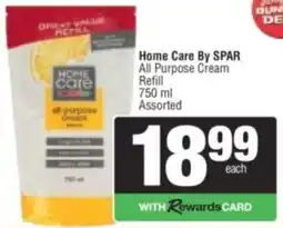 Spar Home Care By SPAR All Purpose Cream Refill Assorted offer