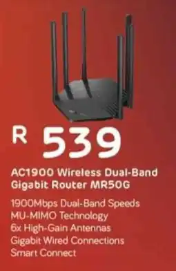 Computer Mania Mercusys AC1900 Wireless Dual-Band Gigabit Router offer