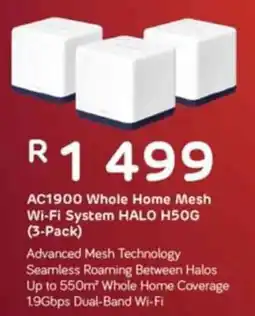 Computer Mania Mercusys AC1900 Whole Home Mesh Wi-Fi System HALO H50G offer