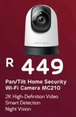 Computer Mania Mercusys Pan/ Tilt Home Security Wi-Fi Camera offer