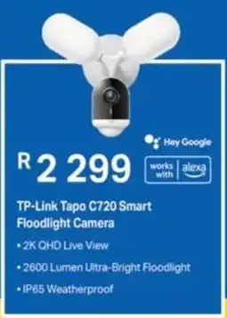 Computer Mania TP-Link Tapo C720 Smart Floodlight Camera offer