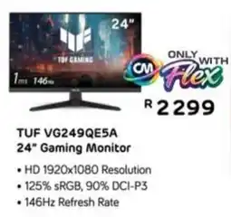 Computer Mania Asus TUF VG249QE5A 24" Gaming Monitor offer