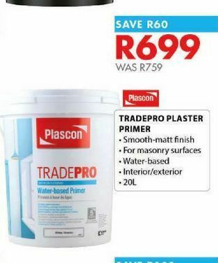 Chamberlain Tradepro plaster primer offer