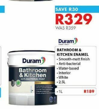 Bathroom & kitchen enamel