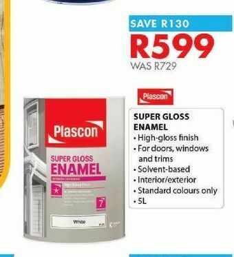 Chamberlain Super gloss enamel offer