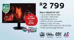 Computer Mania Acer Nitro VG240 X1 24" offer