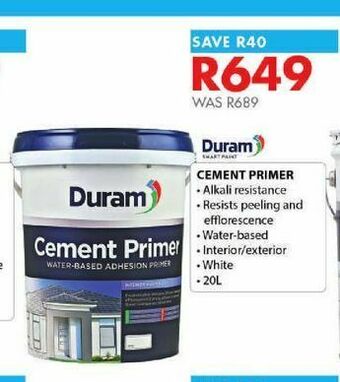 Cement primer