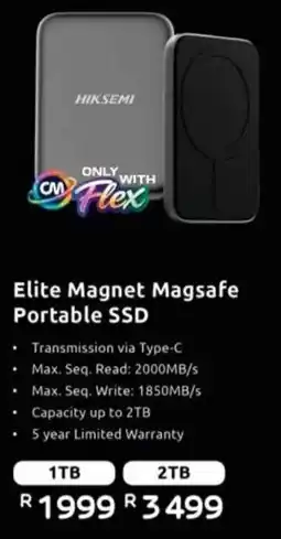 Computer Mania Hiksemi Elite Magnet Magsafe Portable SSD offer