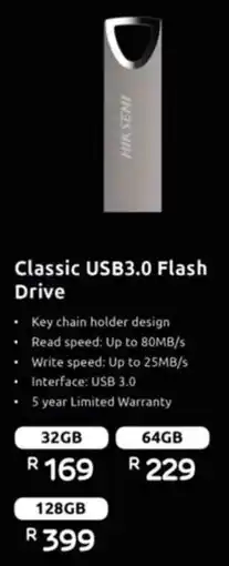 Computer Mania Hiksemi Classic USB3.0 Flash Drive offer
