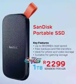 Computer Mania SanDisk Portable SSD 1TB offer