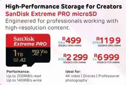 Computer Mania SanDisk Extreme PRO microSD 1TB offer