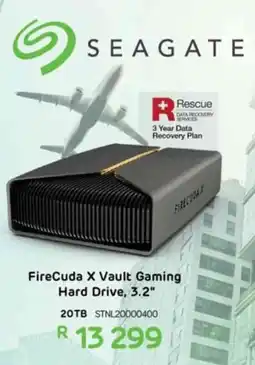 Computer Mania Seagate 3.2" FireCuda X Vault Gaming Hard Drive offer