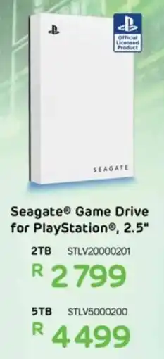 Computer Mania Seagate 2.5" Game Drive for PlayStation offer