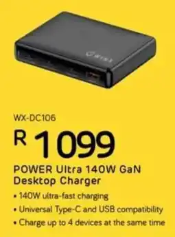 Computer Mania Winx Power Ultra 140W GaN Desktop Charger offer
