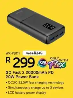 Computer Mania Winx GO Fast 2 20000mAh PD 20W Power Bank offer