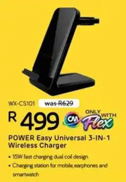 Computer Mania Winx Power Easy Universal 3-in-1 Wireless Charger offer