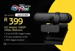 Computer Mania Winx Do Simple 1080P 30fps Webcam offer