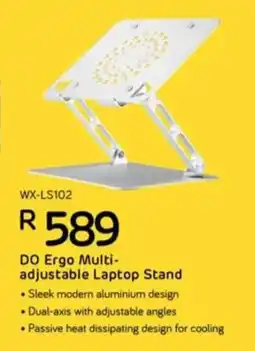 Computer Mania Winx DO Ergo Multi-adjustable Laptop Stand offer