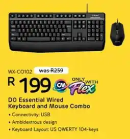 Computer Mania Winx Do Essential Wired Keyboard and Mouse Combo offer