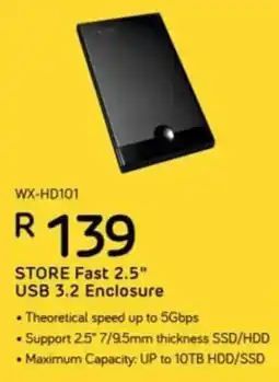 Computer Mania Winx Store Fast 2.5" USB 3.2 Enclosure offer