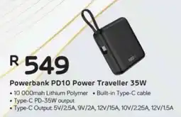 Computer Mania Red-E Powerbank PD10 Power Traveller 35W offer