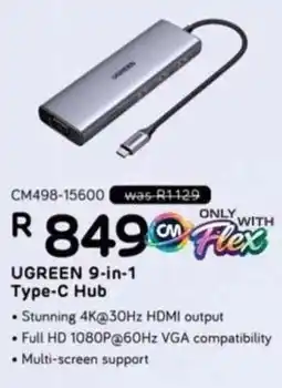 Computer Mania UGreen 9-in-1 Type-C Hub offer