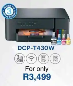 Computer Mania Brother DCP-T430W Printer offer
