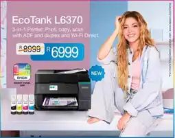 Computer Mania Epson EcoTank L6370 3-in-1 Printer offer