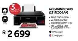 Computer Mania Canon Megatank G3410 Printer offer
