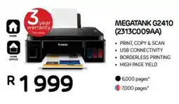 Computer Mania Canon Megatank G2410 Printer offer