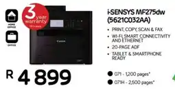 Computer Mania Canon i-Sensys MF275dw Printer offer