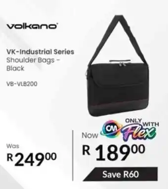 Computer Mania Volkano VK-Industrial Series Shoulder Bags Black offer