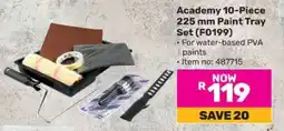 Game Academy 10-Piece 225 mm Paint Tray Set (F0199) offer