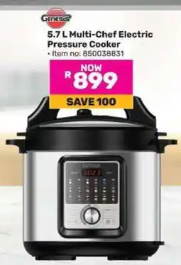 Game 5.7 L Multi-Chef Electric Pressure Cooker offer