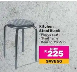 Game Kitchen Stool Black offer