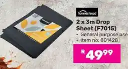 Game 2 x 3m Drop Sheet (F7015) offer