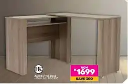 Game Zuri Swivel Desk offer
