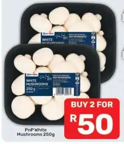 Pick n Pay PnP White Mushrooms 250g offer