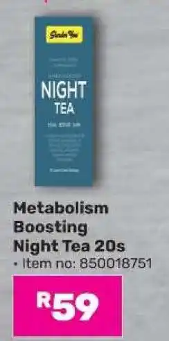 Game Metabolism Boosting Night Tea 20s offer