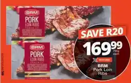 Checkers BRM Pork Loin Ribs offer