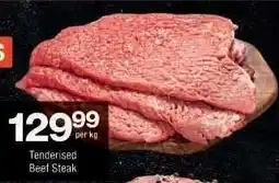 Checkers TENDERISED BEEF STEAK offer