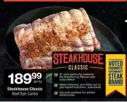 Checkers Steakhouse Classic Beef Eye-Canha offer