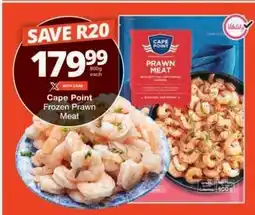 Checkers Cape Point Frozen Prawn Meat offer