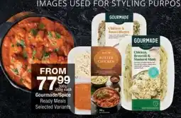 Checkers Gourmade/Spice Ready Meals offer