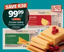 Checkers Crystal Valley Cheddar/Gouda Cheese offer