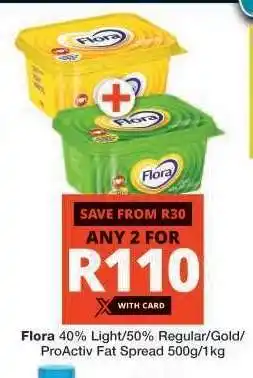 Checkers Flora Fat Spread offer