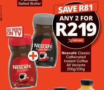 Nescafé Classic Caffeinated Instant Coffee