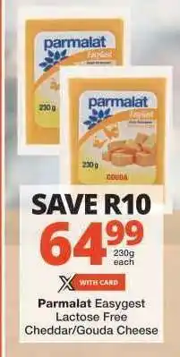 Checkers Parmalat Easygest Lactose Free Cheddar/Gouda Cheese offer