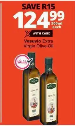 Checkers Vesuvio Extra Virgin Olive Oil offer